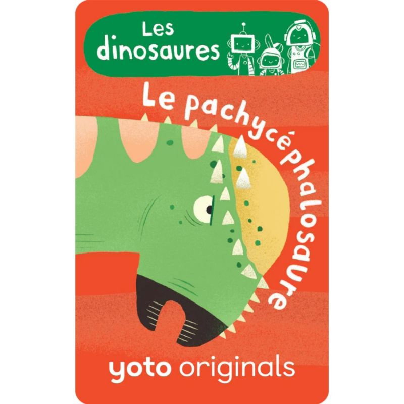 Carte yoto | Explorobots : Les dinosaures