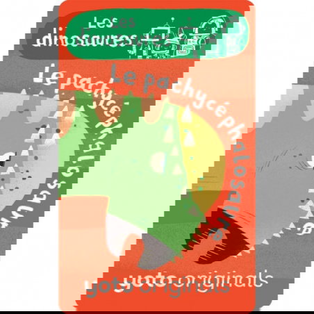 Carte yoto | Explorobots : Les dinosaures - Yoto