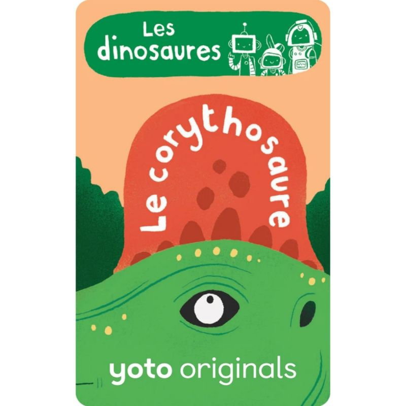 Carte yoto | Explorobots : Les dinosaures