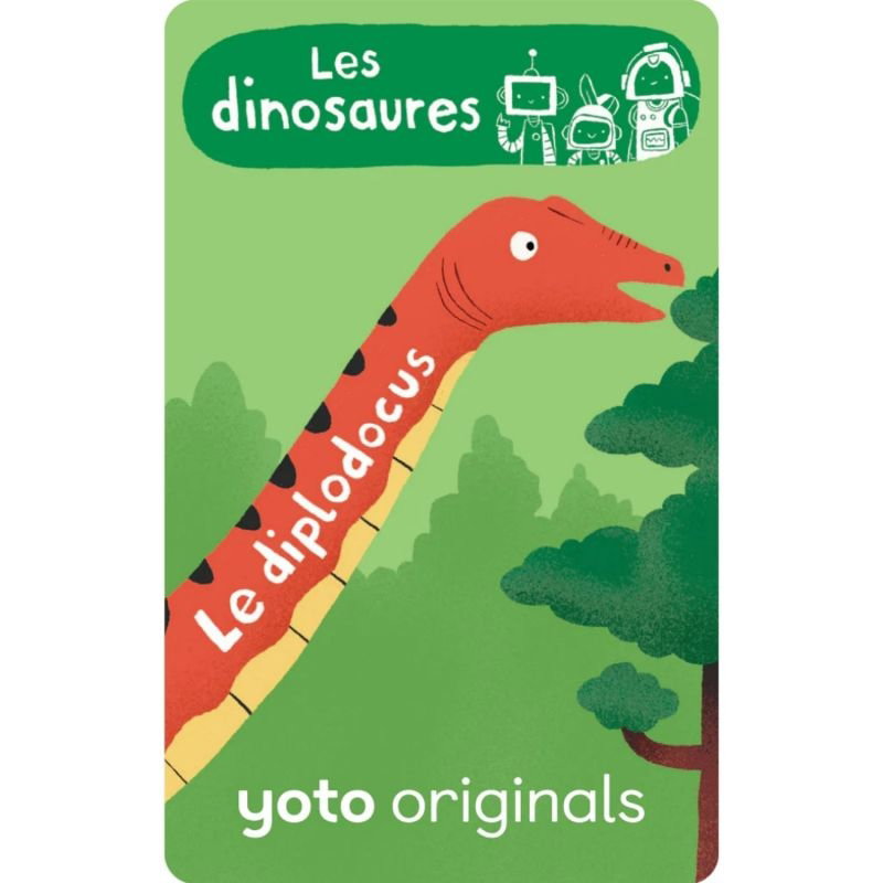 Carte yoto | Explorobots : Les dinosaures