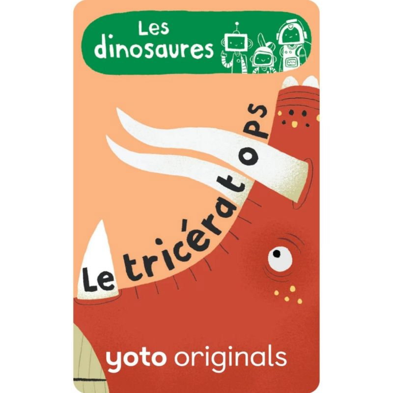 Carte yoto | Explorobots : Les dinosaures