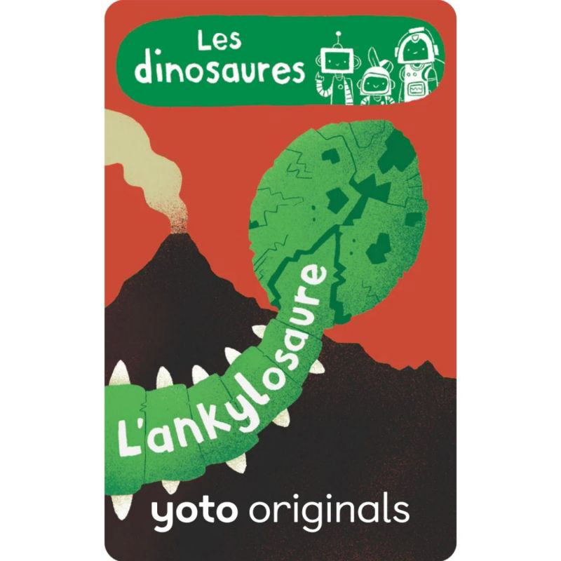 Carte yoto | Explorobots : Les dinosaures