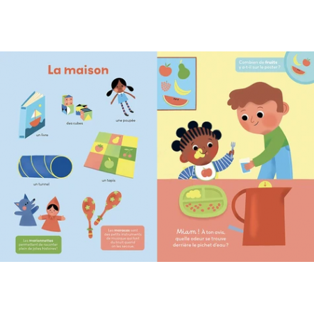 Mon grand livre des odeurs | Découvre le monde - Auzou