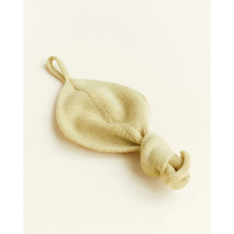 Doudou - Attache-tétine Titi | Light yellow