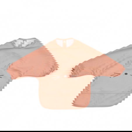 Bavoir intégral | Chat rose - Liewood