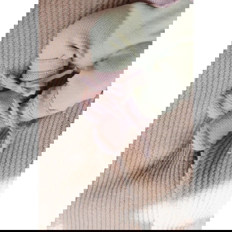 Chaussons en laine 9-15 mois | Poudre - Hvid