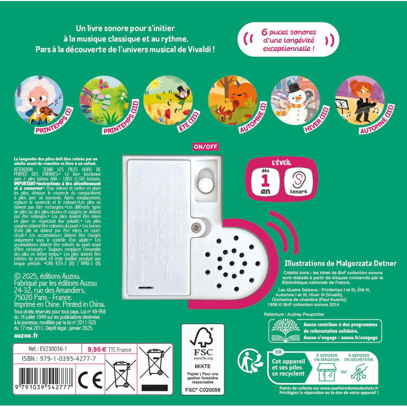 Livre sonore | Vivaldi