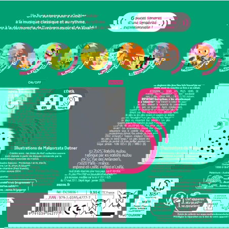 Livre sonore | Vivaldi - Auzou