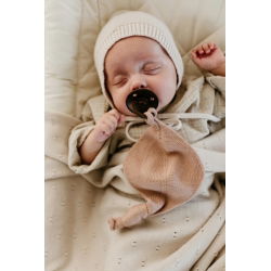 Doudou - Attache-tétine Titi | Blush