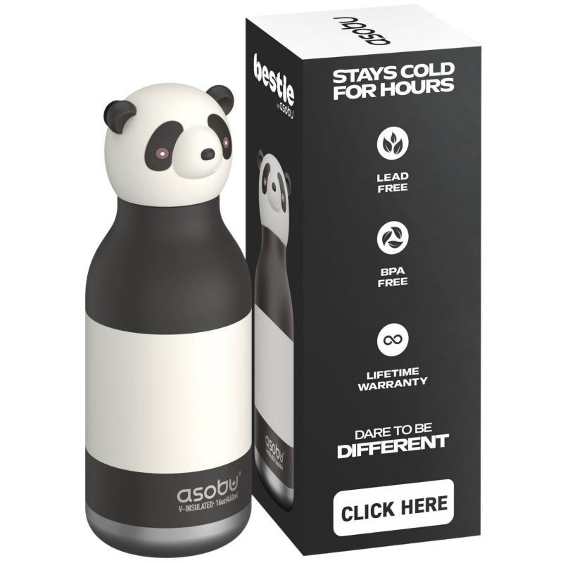Gourde isotherme 460 ml  | Panda