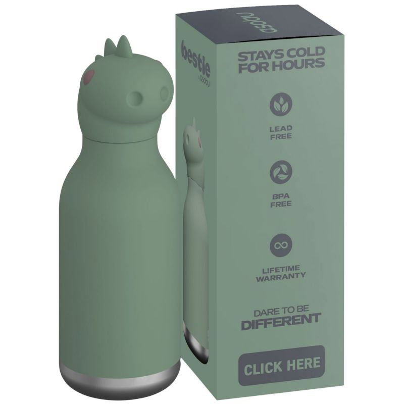 Gourde isotherme 460 ml | Dinosaure