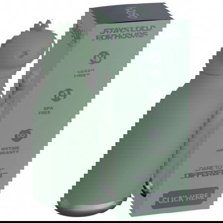 Gourde isotherme 460 ml | Dinosaure - Asobu