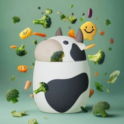 Récipient isotherme 600 ml  | Vache