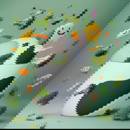 Récipient isotherme 600 ml  | Vache - Asobu