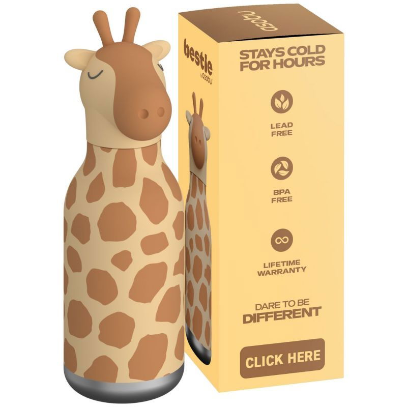 Gourde isotherme 460 ml | Girafe