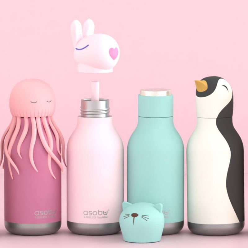 Gourde isotherme 460 ml | Lapin