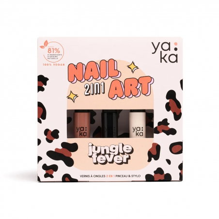 Coffret vernis à ongles nail art | Jungle - YAKA Paris