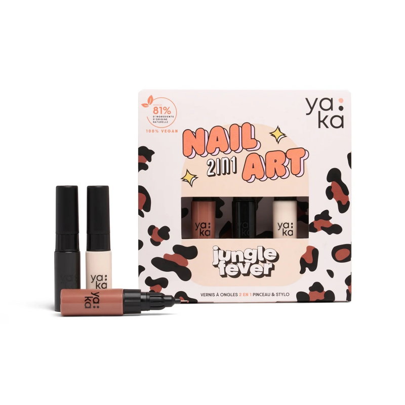 Coffret vernis à ongles nail art | Jungle