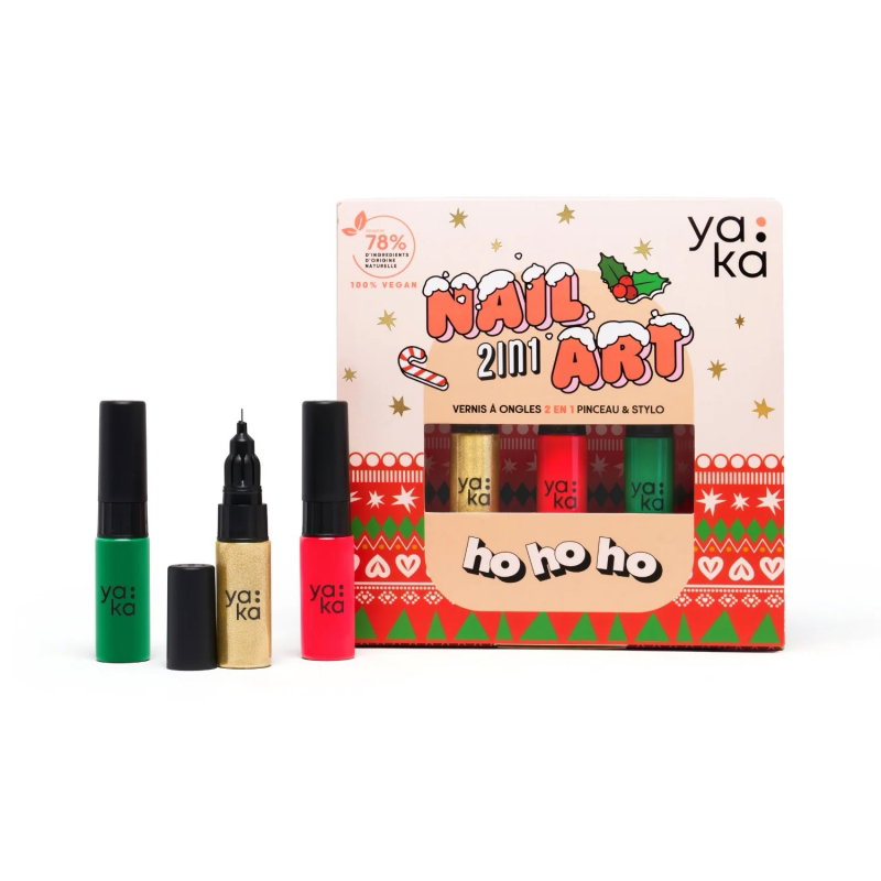 Coffret vernis à ongles nail art | Noël