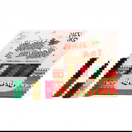 Coffret vernis à ongles nail art | Noël - YAKA Paris