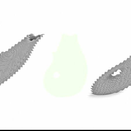 Vase céramique Poisson PM | Matcha - Opjet