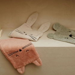 Gants de toilette | Lapin