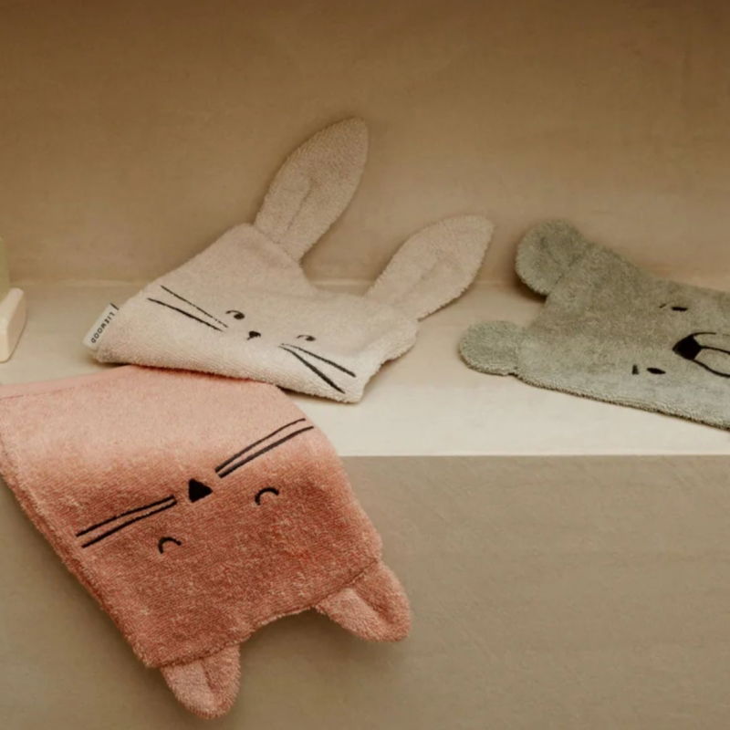 Gants de toilette | Lapin