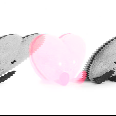 Peluche pâtisserie | Macaron coeur rose - Jellycat