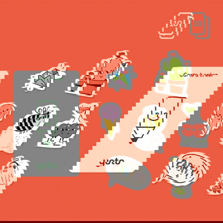 Carte yoto | Cartes à créer Pack de 5 - Yoto