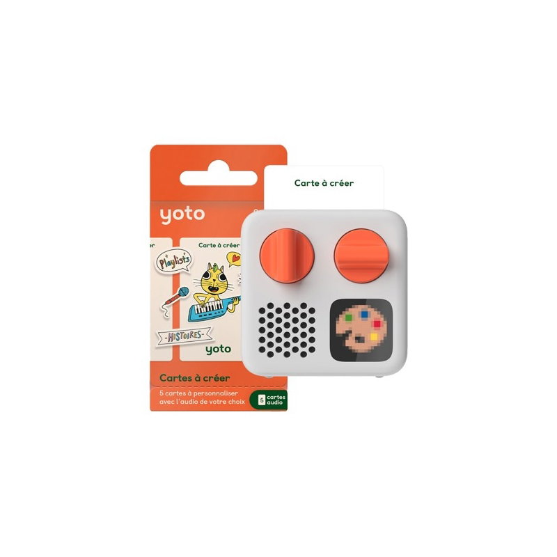 Carte yoto | Cartes à créer Pack de 5