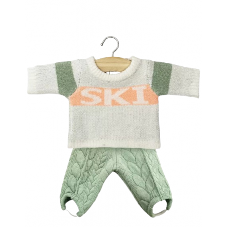 Ensemble ski popeye | Vert - Minikane