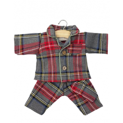 Pyjama Tartan pour poupée