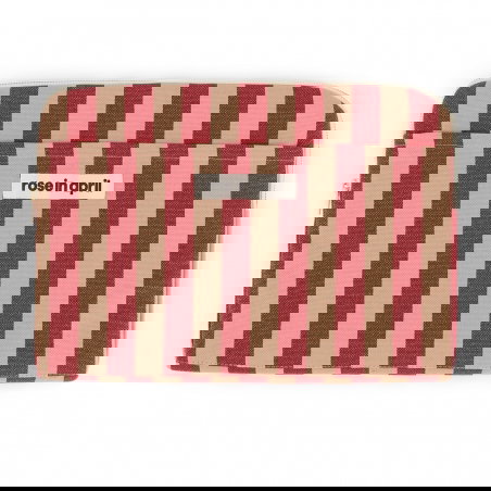 Pochette PC Octave | Funky pink et olive - Rose in April