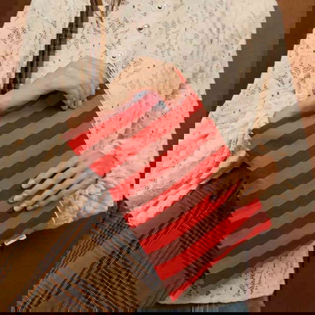 Pochette lili | Brown tomato - Rose in April