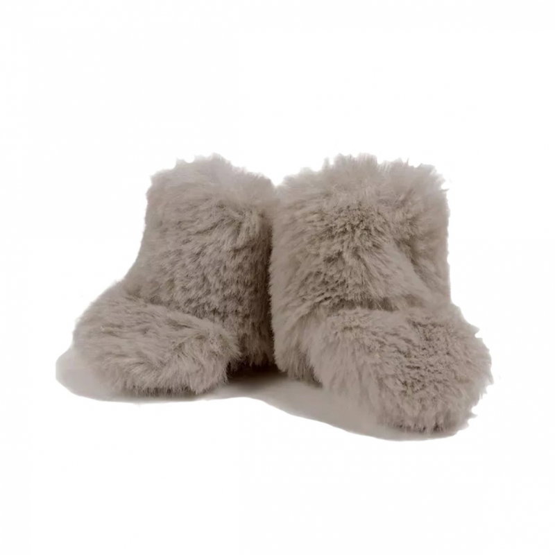 Snow Boots fausse fourrure | Taupe