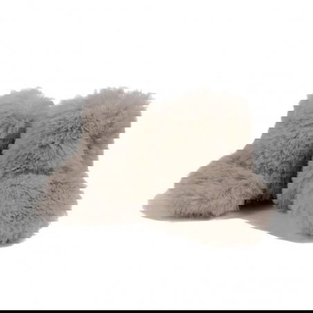 Snow Boots fausse fourrure | Taupe - Minikane