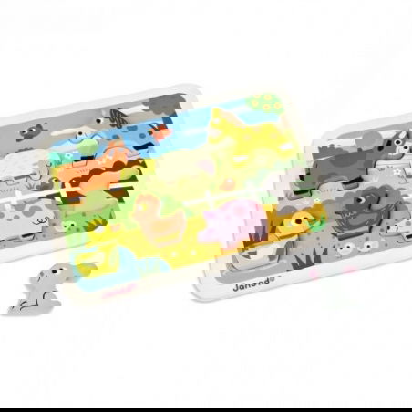 Puzzle en bois la ferme