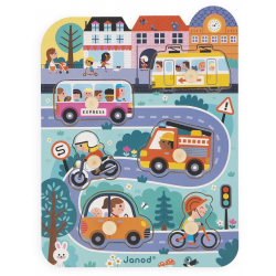 Puzzle en bois | Ville