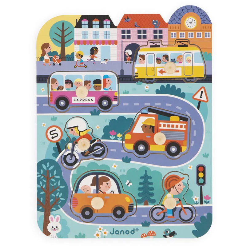 Puzzle en bois | Ville