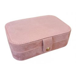 Boîte à bijoux velours | Rose
