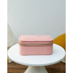 Boîte à bijoux velours | Rose