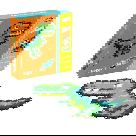 Puzzle - T-Rex - 250 pièces - Plus Plus