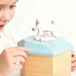 Boite à bijoux musicale | Licorne