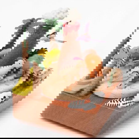 Boite à musique | Dinosaures et volcans - Wooderful life