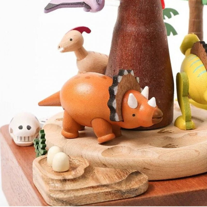 Boite à musique | Dinosaures et volcans