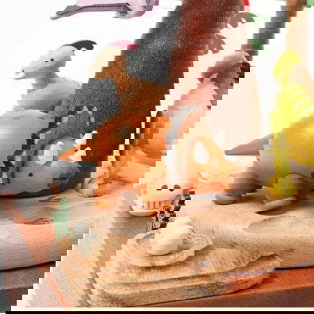 Boite à musique | Dinosaures et volcans - Wooderful life