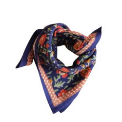 Foulard Petit format | Mina indigo - Bëllemme