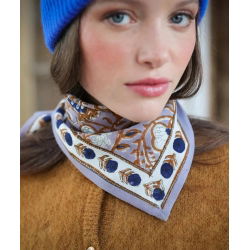 Foulard Petit format | Taj azur