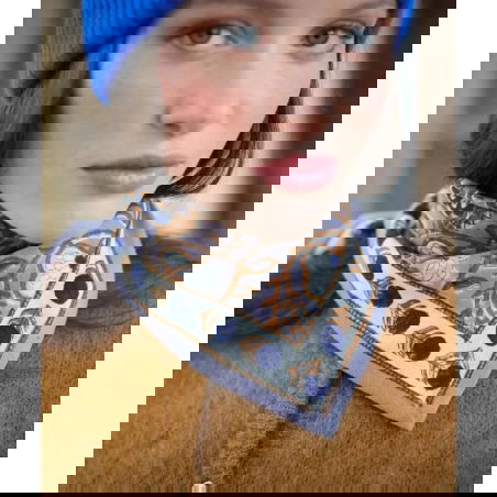 Foulard Petit format | Taj azur - Bëllemme