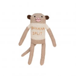 Doudou singe | Banana split - Main Sauvage